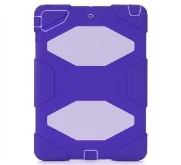 Griffin Survivor All-Terrain hardcase iPad Air 1 paars/lila