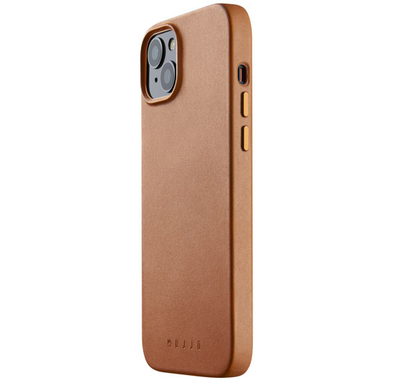 Mujjo Leather Case met MagSafe iPhone 14 / 15 Plus bruin