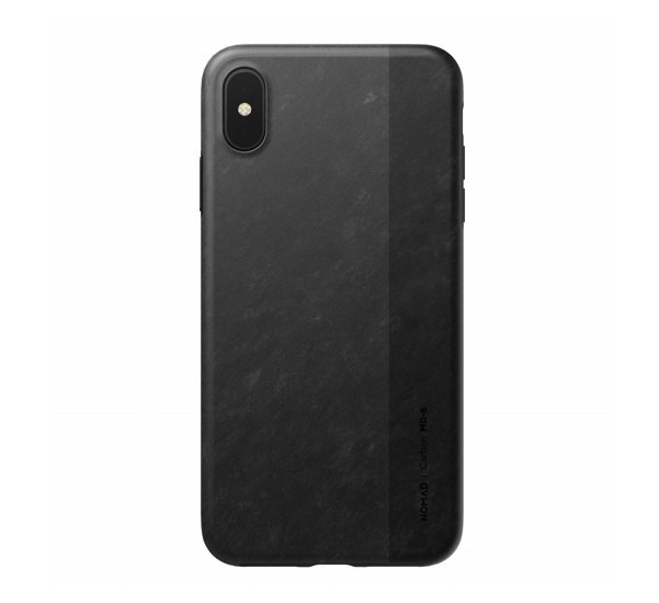 Nomad Carbon Case iPhone XS Max zwart