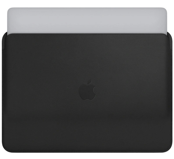 Apple Leather Sleeve MacBook Pro 15 inch (2016 - 2019) Black
