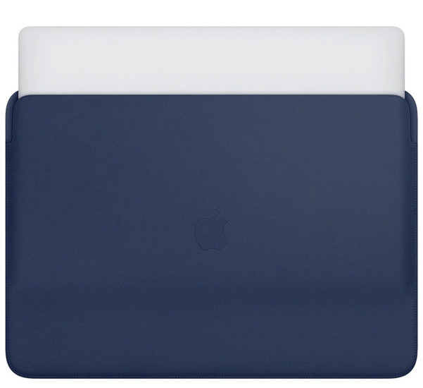 Apple Leather Sleeve MacBook Pro 15 inch (2016 - 2019) Blue