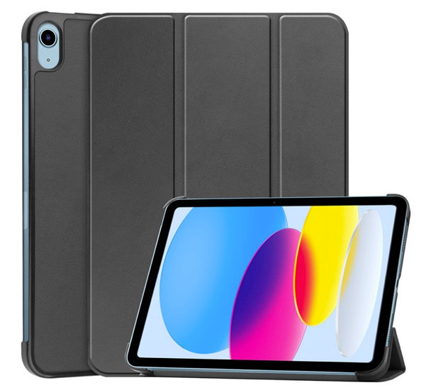 Casecentive Smart Case Tri-Fold iPad 10.9" (2022) zwart