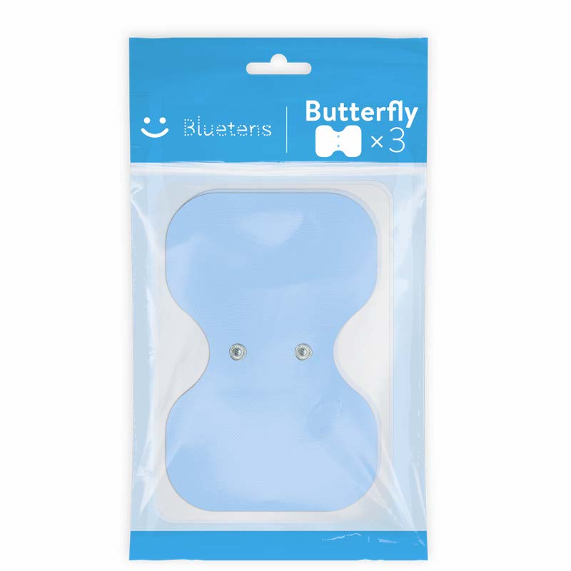 Bluetens Butterfly Electrodes 3 pieces