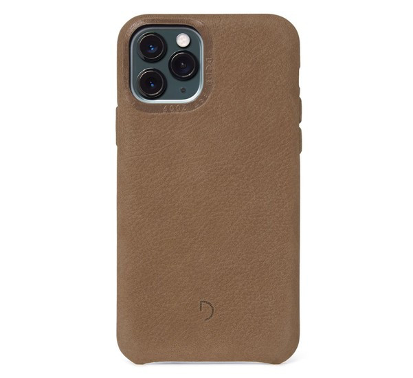 Decoded Bio Leather case iPhone 11 Pro tan