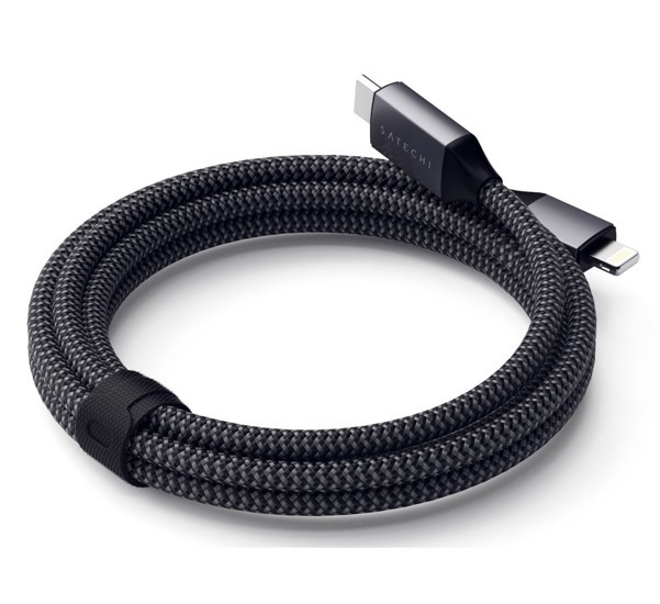 Satechi Type-C to Lightning Cable 1,8m space gray