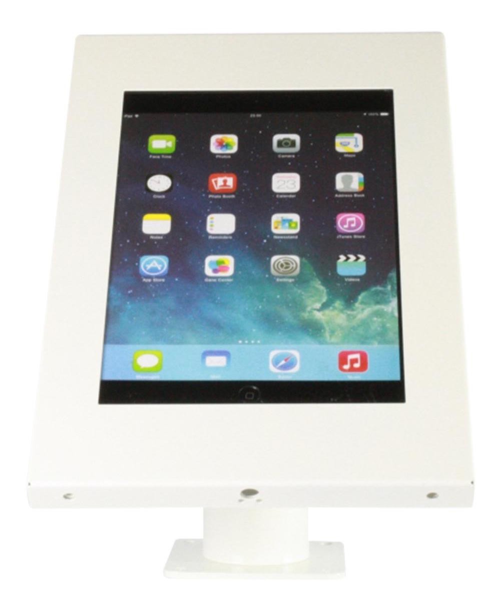 Tablet muur- en tafelstandaard Securo iPad en Galaxy Tab wit