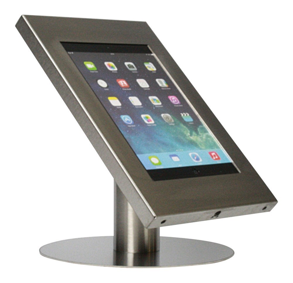 Tablet tafelstandaard Securo iPad en Galaxy Tab RVS