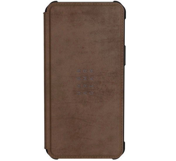 UAG Metropolis Leather Hard Case iPhone 12 Pro Max bruin