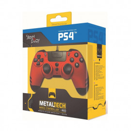 Steelplay MetalTech Wired Controller Ruby Red