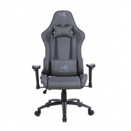 Nordic Gaming Racer Fabric gaming chair donkergrijs