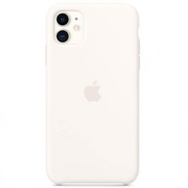 Apple silicone case iPhone 11 white
