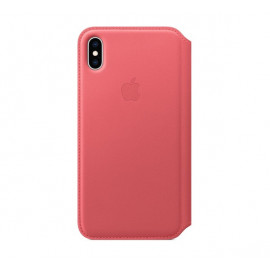 Apple leather Folio case iPhone XS Max Pink