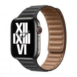 Apple Leather Link Apple Watch S/M 42mm / 44mm / 45mm Black