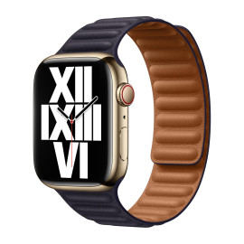 Apple Leather Link Apple Watch M/L 38mm / 40mm / 41mm Ink