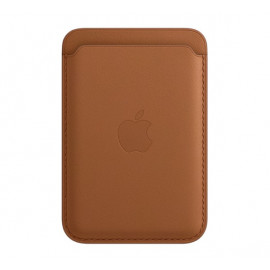 Apple Leren kaarthouder met MagSafe (1st gen) voor iPhone Saddle brown
