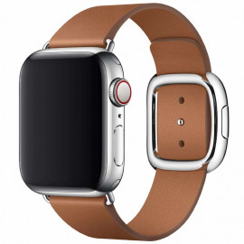 Apple Modern Buckle Apple Watch small 38mm / 40mm / 41mm Saddle Brown