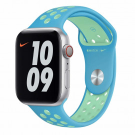 Apple Nike Sport Band Apple Watch 42mm / 44mm / 45mm Chlorine Blue / Green Glow