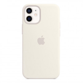 Apple Silicone MagSafe Case iPhone 12 Mini White