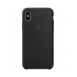 Apple silicone case iPhone X / XS black