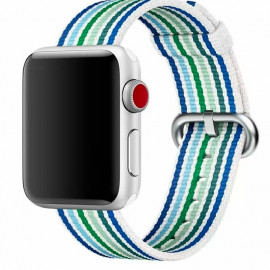 Apple Woven Nylon Apple Watch 42mm / 44mm / 45mm / 49mm Blue Stripe