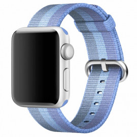 Apple Woven Nylon Apple Watch 42mm / 44mm / 45mm / 49mm Tahoe Blue