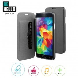 Be Hello Book Case Galaxy S5 / S5 Neo zwart