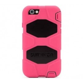 Griffin Survivor All-Terrain hardcase iPhone 6(S) Plus roze/zwart