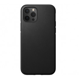 Nomad Rugged Leather Case iPhone 12 / iPhone 12 Pro zwart