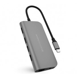 Hyper HyperDrive Power 9-in-1 USB-C Hub grey