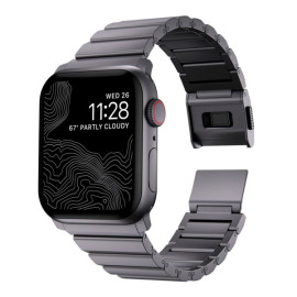 Nomad Aluminum Strap Apple Watch 42/44/45/49mm Space Gray