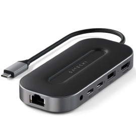 Satechi USB-C Multiport Adapter with 2.5G Ethernet grey