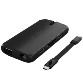 Satechi USB-C On-the-Go Multiport Adapter black