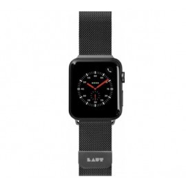 LAUT Steel Loop Apple Watch 38 / 40 mm zwart