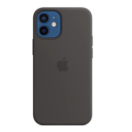 Apple Silicone MagSafe Case iPhone 12 Mini Black