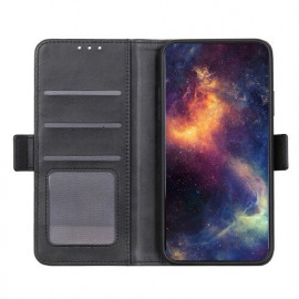 Casecentive Magnetische Leren Wallet case Galaxy A71 zwart