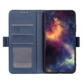 Casecentive Magnetische Leren Wallet case Galaxy S20 blauw