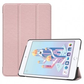 Casecentive Smart Leather Flip Case iPad Mini 4 / 5 roze / goud