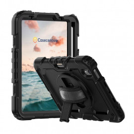 Casecentive Handstrap Pro Hardcase met handvat iPad Mini 6 2021 zwart