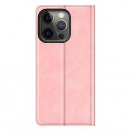Casecentive Magnetische Leren Wallet case iPhone 13 Pro Max roze