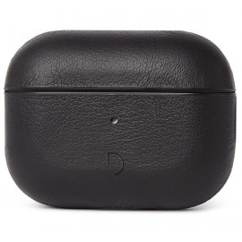 Decoded Airpod Pro Leather Case zwart