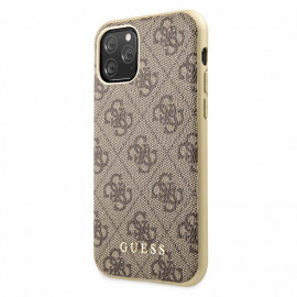 Guess 4G Case voor iPhone 11 Pro bruin