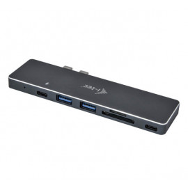 i-Tec Thunderbolt 3 Metal PD Macbook Pro USB-C Hub zwart