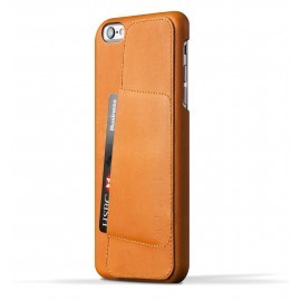 Mujjo wallet leren case 80 iPhone 6 Plus bruin
