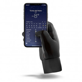 Mujjo Double-Insulated Touchscreen Gloves (XL) zwart