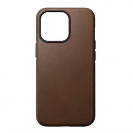 Nomad Modern Leather case iPhone 14 Pro bruin