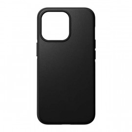Nomad Modern Leather Case Magsafe iPhone 13 Pro zwart 