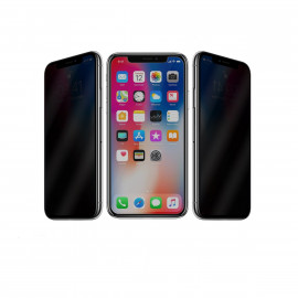Casecentive Privacy Glass Screenprotector 3D full cover iPhone X / XS