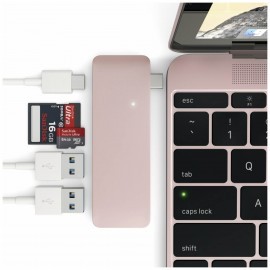 Satechi Type-C USB C 3.0 3 in 1 Hub  Rosé gold 
