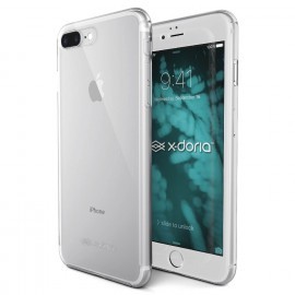 X-Doria 360 voor en achterkant cover met Tempered Glass iPhone 7 / 8 Plus clear