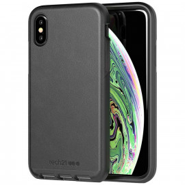 Tech21 Evo Luxe for iPhone XS Black leather